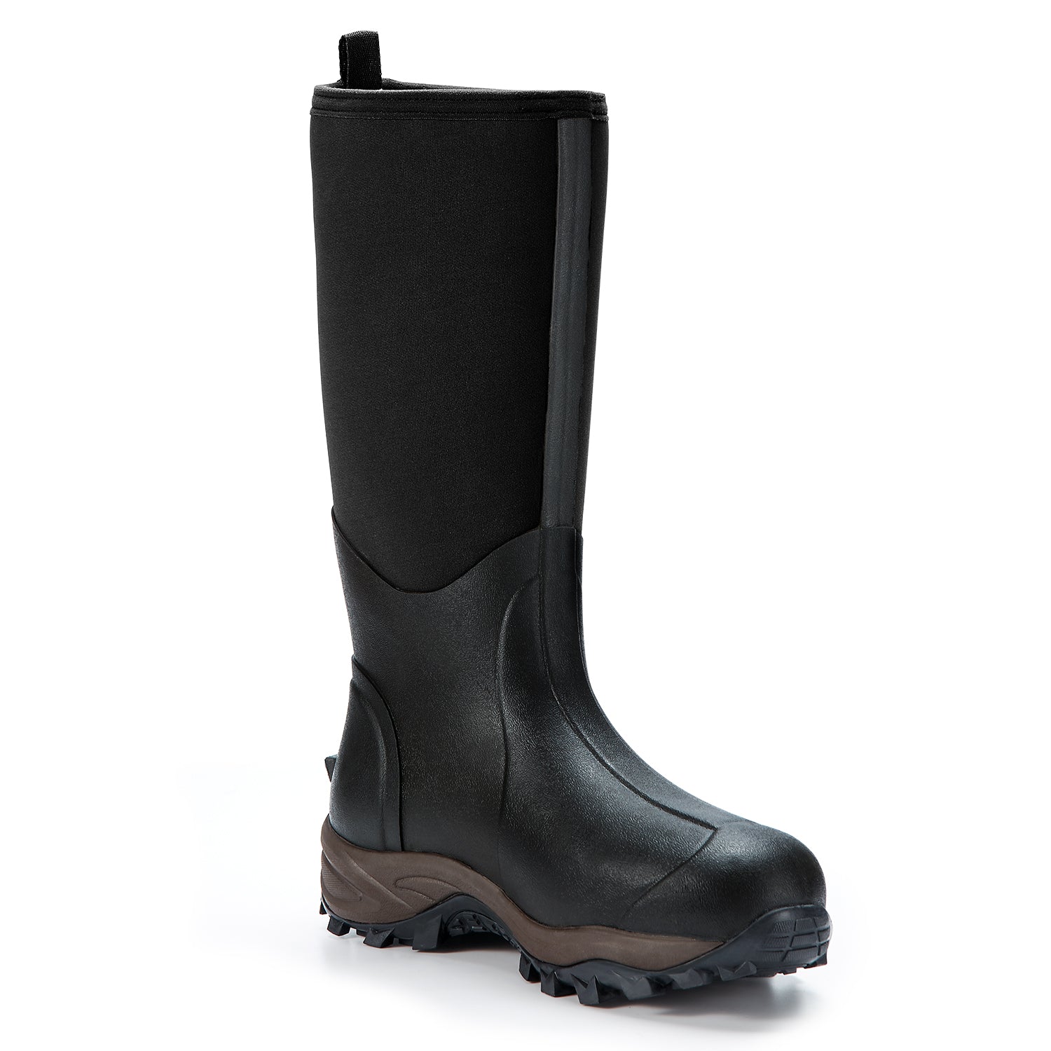 Rubber Neoprene Boots Waterproof Hunting Boots - M12 / Black - TideWe