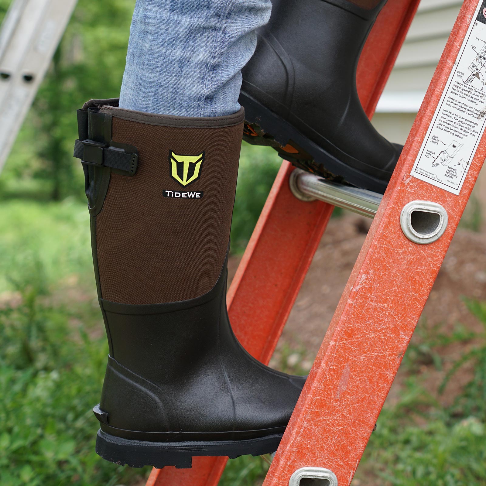 Rubber Boots Best Shoes For Mud Riding Tidewe Hunting Boots D